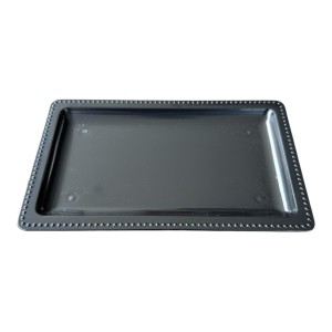 BANDEJA 20X12,5 PRETO