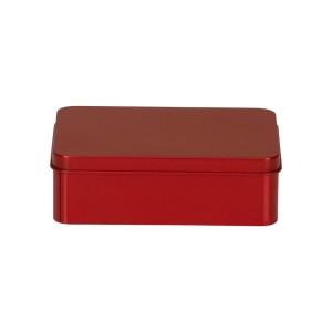 LATA RETANGULAR VERMELHA C/6