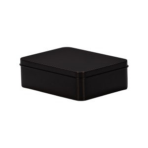 LATA RETANGULAR PRETA C/4