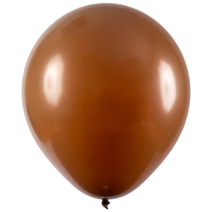 BALÃO 5 MARROM LISO