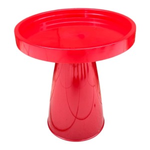 BOLEIRA MINIMALISTA VERMELHA G