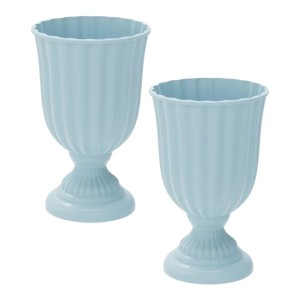 KIT 2 VASO DUBAI AZUL CANDY