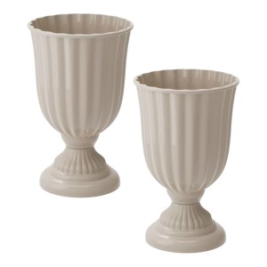 KIT 2 VASO DUBAI BEGE