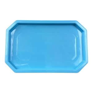 MINI BANDEJA LAPIDADA 19X13 AZUL BB