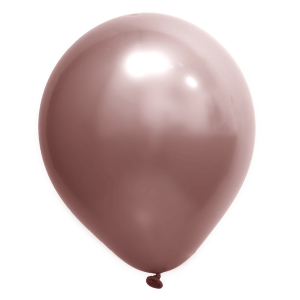 BALÃO 9 CROMADO ROSE GOLD