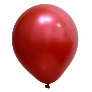 BALÃO 9 CROMADO VERMELHO